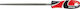 Yato YT-6236 Datei Metall Rund mit Griff