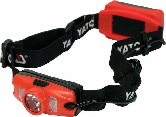 Yato Rechargeable Head Flash Light LED IP44 with Maximum Brightness 500lm