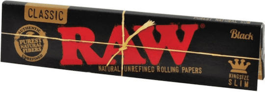Raw Cigarette Rolling Papers Slim King Size 32 sheets 1pcs