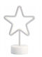 Beleuchtet Weihnachtliche Figur Unterschrift Weiß