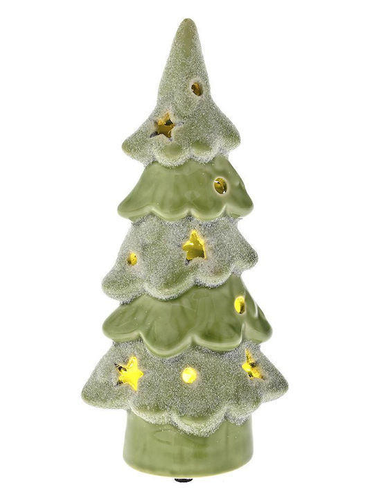 Beleuchtet Weihnachtsdekoration Baum 20cm Batterie Grün Baum