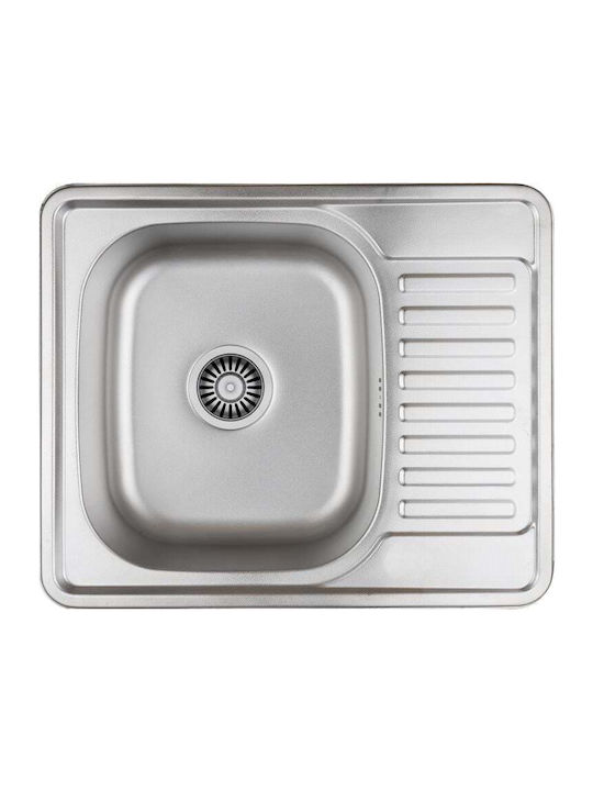 Steiner Drop-In Chiuvetă Oțel inoxidabil LxW Gri 5903242533495