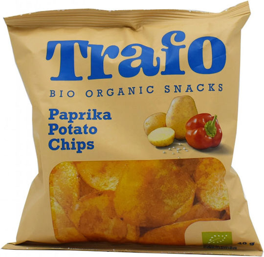 Trafo Bio Chipsuri Bio Cu Gust Paprika 40gr