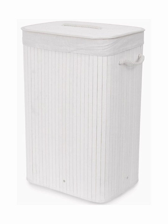 Compactor Laundry Basket Bamboo