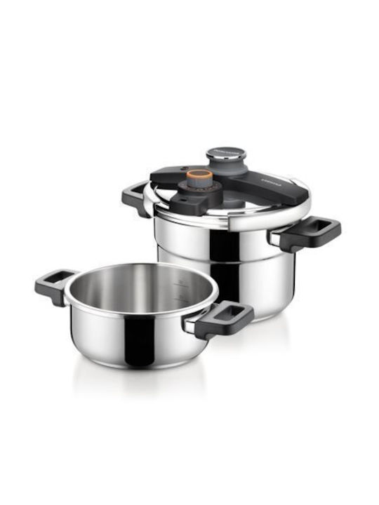 Tescoma Set Quattro Pressure Cooker 6lt and 4lt