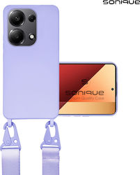 Sonique Strap Back Cover Σιλικόνης 0.5mm με Λου...
