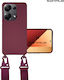 Sonique Strap Back Cover Silicone 0.5mm with St...