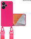 Sonique Strap Back Cover Σιλικόνης 0.5mm με Λου...