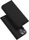 Techsuit Buchen Sie Silikon / Synthetisches Leder Schwarz (Realme 12+ - Realme)
