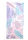 Πετσέτα Θαλάσσης Πολύχρωμα Φύλλα 70εκ-150εκ Πολύχρωμο