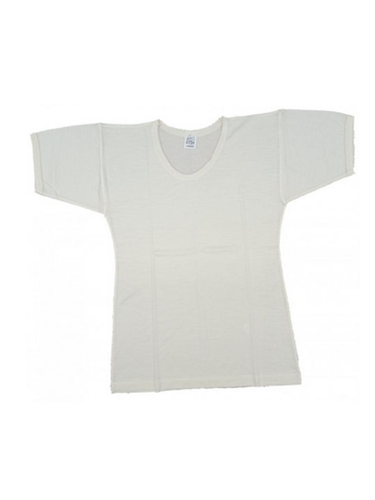 Women's Short Sleeve T-Shirt Beige