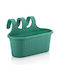 Serinova Planter Box Plastic Green 38.2x26.7x25.3cm.