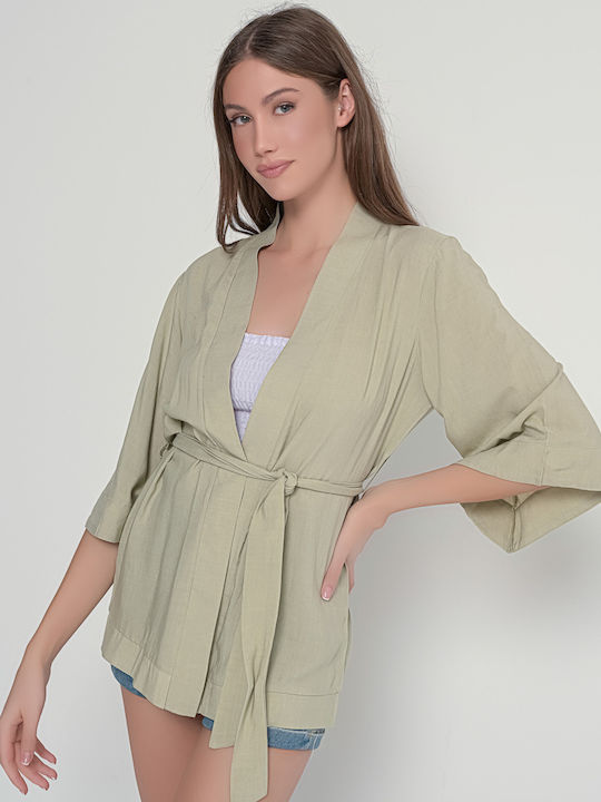 Fullah Sugah Cardigan de damă Verde