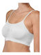 Women's Bra with Removable Padding White