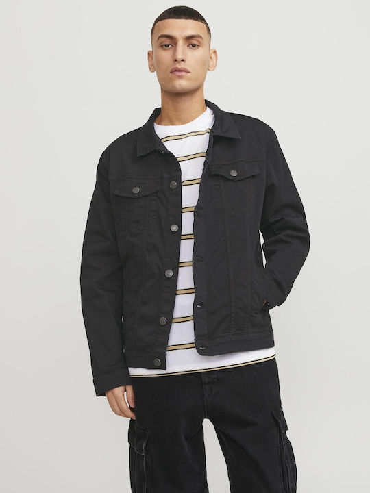 Jack & Jones Men's Denim Jacket BLACK