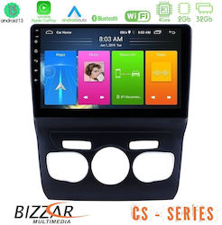 Bizzar Ηχοσύστημα Αυτοκινήτου 2DIN (Bluetooth/USB/WiFi/GPS/Apple-Carplay/Android-Auto) με Οθόνη Αφής 10"