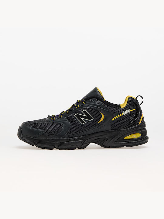 New Balance 530 Ανδρικά Sneakers Black / Yellow
