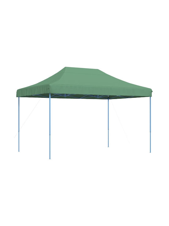 vidaXL Faltbarer Pavillon Garten Grün 4.1x2.79m