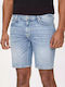 Guess Men's Denim Shorts Blue