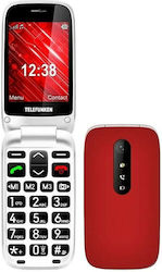 Telefunken S445 Dual SIM (32GB/32GB) Κινητό Κόκκινο