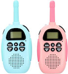 Walkie-Talkie Kdc-0005 Pink Blau