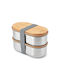 Black+Blum Lunchbox Inox Silber 16cm 2Stück