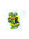 Kids Top Short-sleeved White