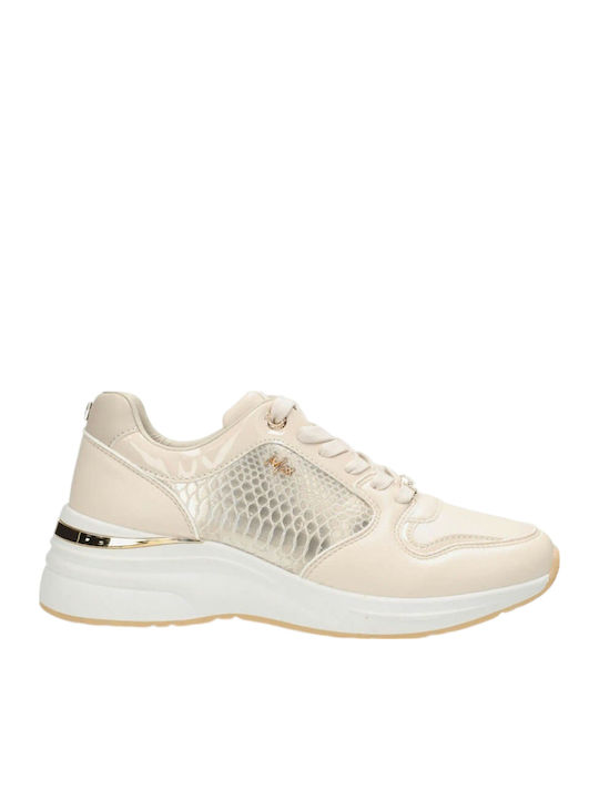 Mexx Γυναικεία Sneakers Μπεζ