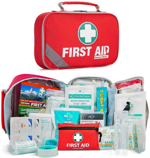 Premium Erste-Hilfe-Tasche mit Equipment