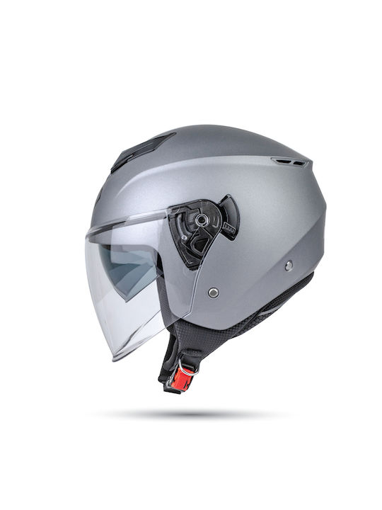Yohe 852 SV Titanium Mat Κράνος Μηχανής Jet ECE...