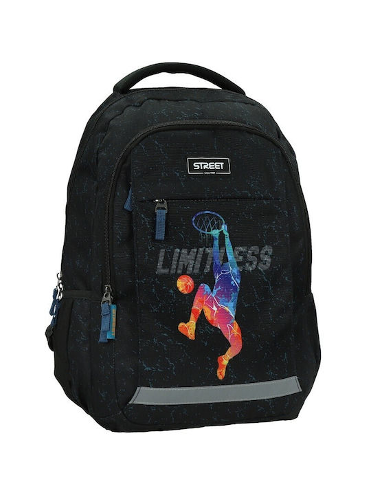 Τσαντα Σχολικη Street Alfa Hooper 30x19x43cm Ερ...