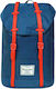 Τσαντα Backpack Fashion Street New York Blue 26x14x38cm