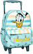 Rucsac cu troler Gim Mickey Friends Donald H25 x L15 x L30 cm