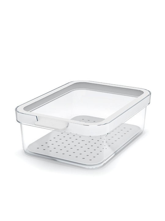 Rotho Babydesign Plastic Storage Box with Lid Transparent 18x13.6cm 1pcs