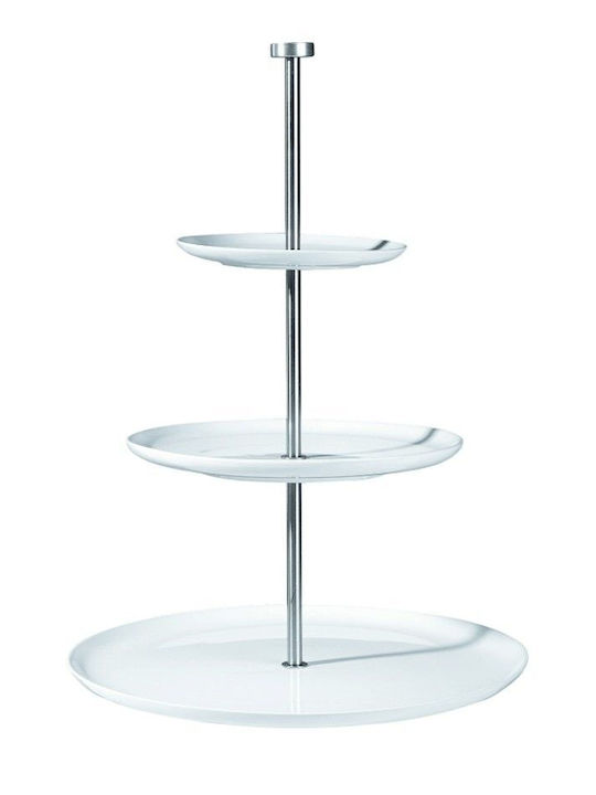 Asa Ceramic Dessert Tower Stand White 47x30cm