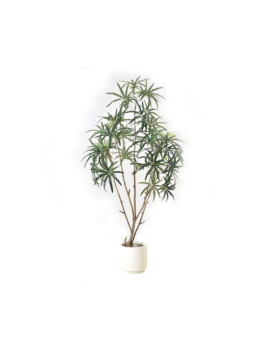 InTheBox Artificial Plant in Pot Peacock Tree Green 180cm 1pcs