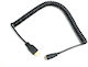 Atomos Cab09 Spiral Cable 50cm Hdmi To Mini Hdmi