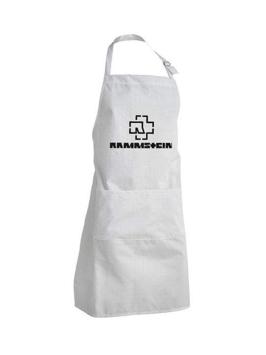 Koupakoupa Rammstein Waterproof Apron White 40x22cm