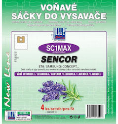 Jolly Vacuum Cleaner Bags 4pcs Compatible with Sencor / Universal / Samsung / Eta Vacuum Cleaners