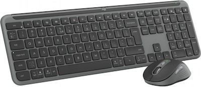 Logitech Signature Slim Combo MK950 Fără fir Bluetooth Set tastatură și mouse