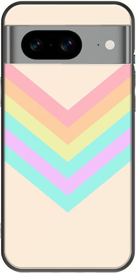 Rainbow Google Pixel 8a 5g Black Tpu Black Silicone