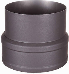 Untersetzungsgetriebe Rauchrohr Inox 130mm Silber Untersetzungsgetriebe Rauchrohr Inox 130mm Silber