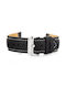 Bisset Leather Strap Black 20mm