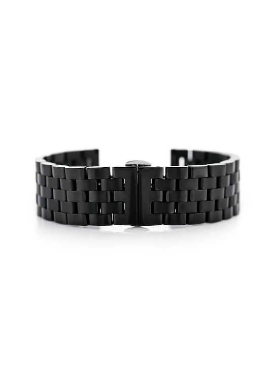 Pacific Metallic Bracelet Black 20mm