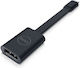 Dell Converter USB-C male to USB-C female 1pcs DELL-SA124-BK