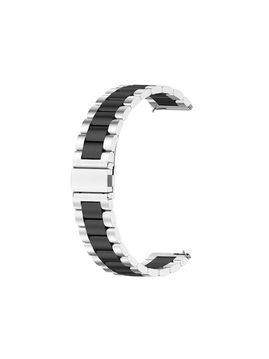 Metallic-Armband Silber 41mm