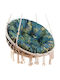 Pernă Swing Cushion De Grădină Rotundă Verde Sea 90x91cm Waterproof