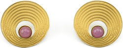 Chloe Earrings Dusty Pink