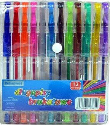 Diagram Glitter Pen Diagram 12 Colours Diagram