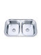Freddo Sn9031 Chiuvetă De Bucătărie Drop-In Inox L80xL40cm Argintie